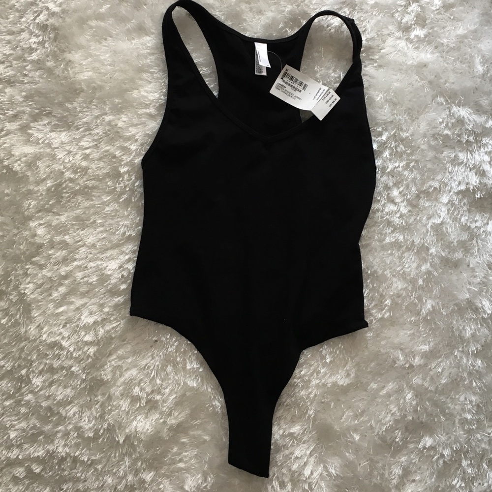 American Apparel black body suit